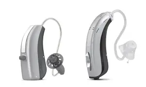 Widex CROS/BiCROS FS and FA transmitters — discreet wireless hearing aid solutions for single‑sided and asymmetrical hearing loss
